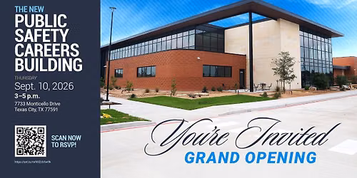 Ribbon Cutting - COM Public Safeties Career Building