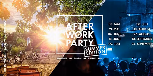 PARKS AFTER WORK PARTY SUMMER EDITION