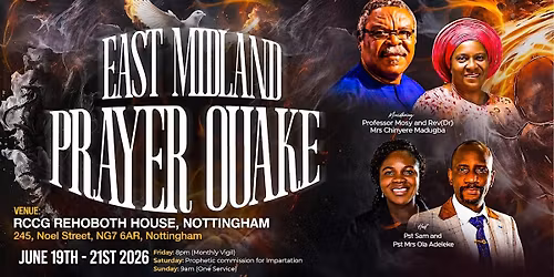 East Midland Prayer Quake