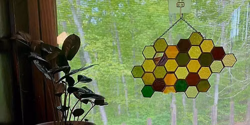 Honeycomb-Stained Glass Suncatcher - One Day Workshop