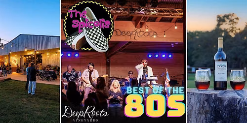 BEST OF MTV 80'S  by The Spicolis + FIREWORKS | TX Wine & Craft Beer