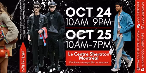 Designer Pop Up Sale - Montreal Style Edit