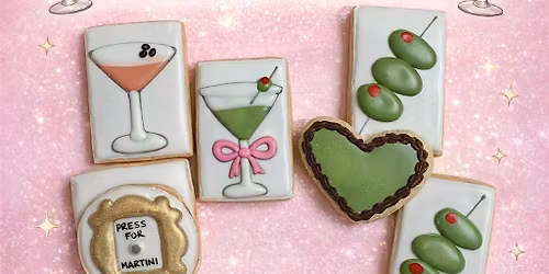 Girl's Night Out Cookie Decorating Workshop with Busias XOXO