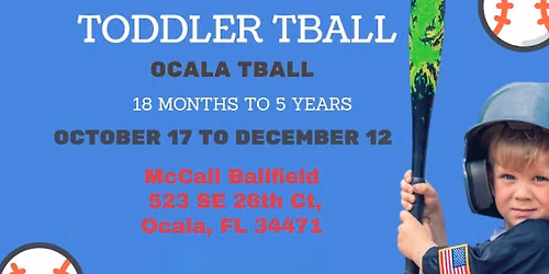 Ocala Toddler Tball