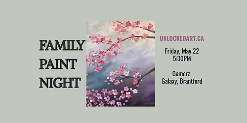 Family Paint Night, Brantford