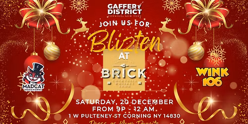 \ud83c\udf84\u2728 BLITZEN AT BRICK \u2014 CHRISTMAS COSTUME PARTY \u2728