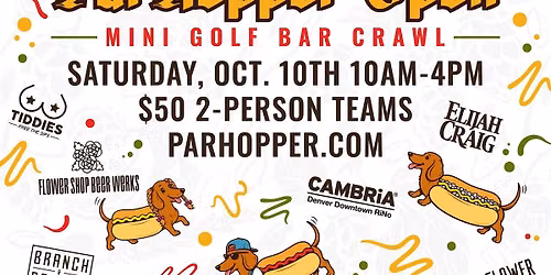 ParHopper Open | Oktoberfest Mini Golf Bar Crawl | 2-Person Teams