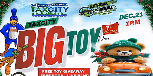 TAX CITY BIG TOY DRIVE