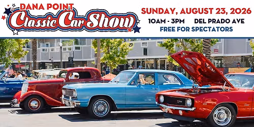 2026 Dana Point Classic Car  Show