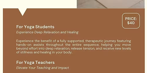 The Art of Hands-On Yoga Assists