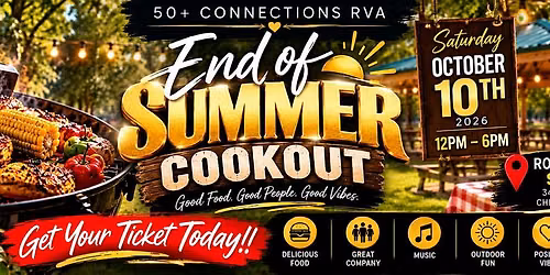 End Of Summer Cookout