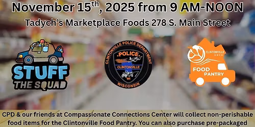 Stuff the Squad Food Drive