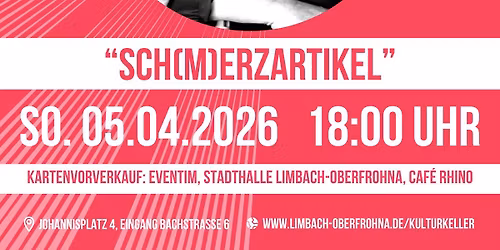 Sachsenmeyer Kabarett - "Sch(m)erzartikel"