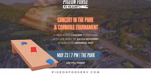 Live Concert in the Park at Pigeon Forge RV Resort
