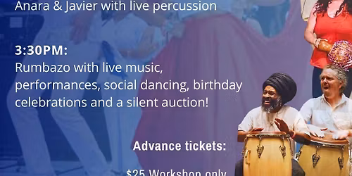 November \u00a1Rumbazo! Workshop, Party, Performances & More!