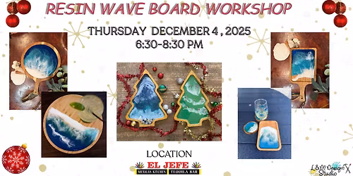 Resin Wave Board workshop