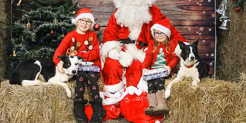 Santa Paws - Meet Santa with Family Family Portrait