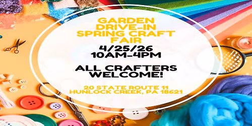2026 Garden Drive-In Spring Craft Fair