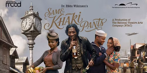 DR. EFEBO WILKINSON\u2019S SAME KHAKI PANTS - LIVE AT NAPA