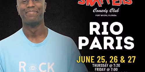 Comedy Show with Headliner RIO PARIS