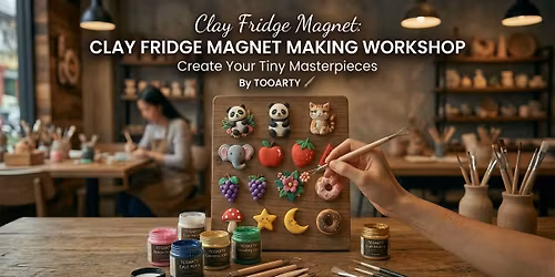 Moulding Memories: Clay Fridge Magnets Workshop