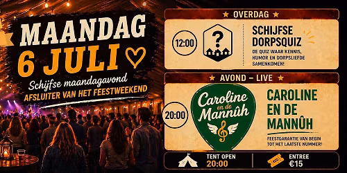 Schijfse maandagavond 