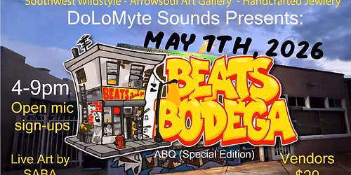 Beats Bodega ABQ at Arrowsoul on 10th & Park Open Mic Sidewalk Cypher