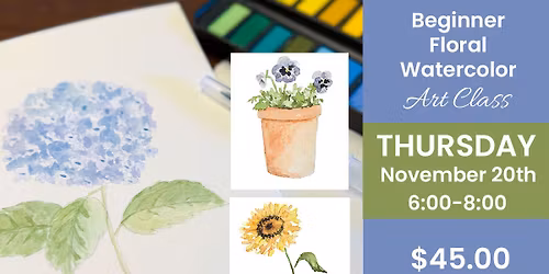 Beginner Watercolor Class