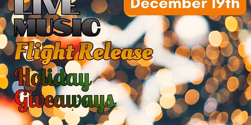 Holiday Giveaways, Live Music, & Macaron Flight!