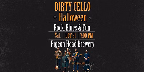 Dirty Cello Halloween at Pigeon Head Brewery