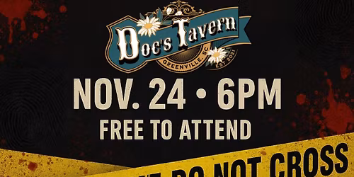 First Upstate True Crime Society Meeting