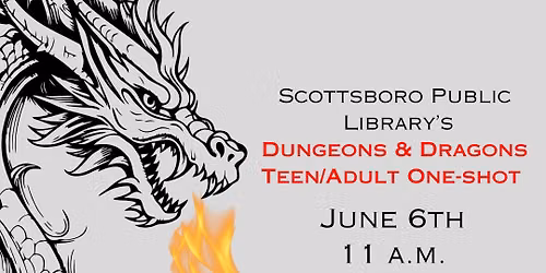 Dungeons & Dragons Teen\/Adult One-Shot