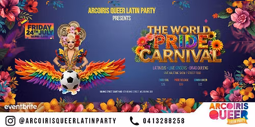 Arco\u00edris Queer Latin Party: the World Pride Carnival