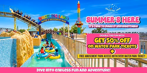 Drizzling Land Water And Amusement Park