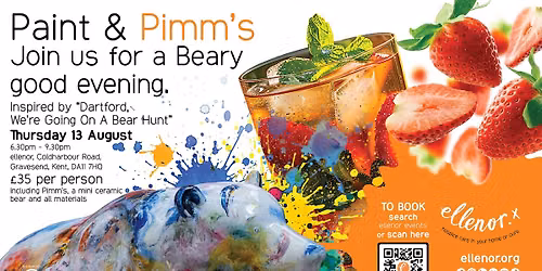 Paint & Pimm\u2019s on the Patio