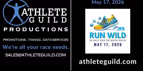 JFS Run Wild Run Carefree 5k Run and Walk for Mental Wellness