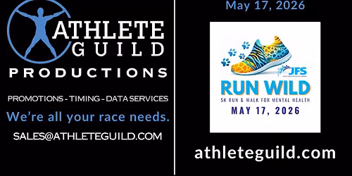 JFS Run Wild Run Carefree 5k Run and Walk for Mental Wellness