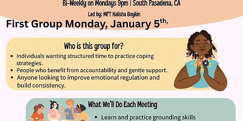 Grounding & Coping Skills Practice Group
