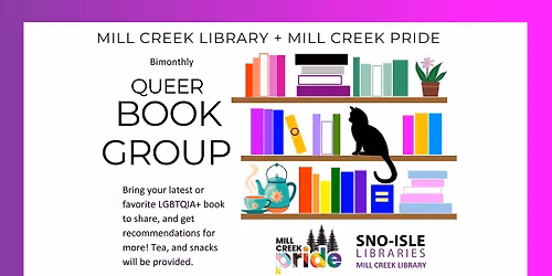 Mill Creek Pride Queer Book Group - In Person Series