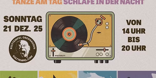 DAY DISCO - Tanze am Tag! Schlafe in der Nacht!