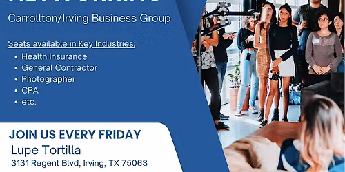 Networking Group Weekly Meetup