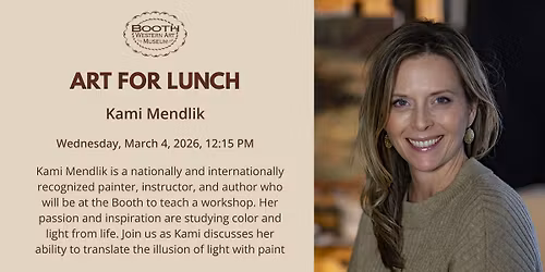 Art For Lunch: Kami Mendlik