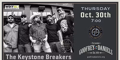 \ud83d\udea8 LOW TICKET ALERT! \ud83d\udea8 The Keystone Breakers \u2013 Are Rolling In with Their Unique Gritty 70s Sound