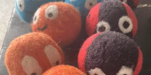 Needle Felting - Dryer Balls