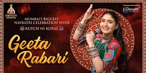 Showglitz Events Navratri 2026 Ft. Geeta Rabari