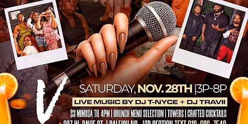 Mimosas N Melodies: RnB vs Trap Karaoke Brunch