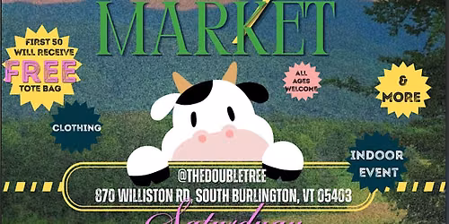 Burlington, Vermont FleaNearMe Thrift Market at the Double Tree