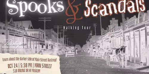 Spooks & Scandals Walking Tour