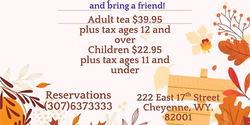 Flannel & Friends Friendsgiving Tea