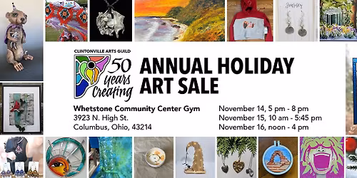 Clintonville Arts Guild Holiday Art Sale